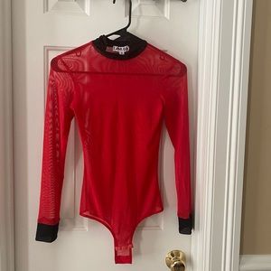 Sheer bodysuit